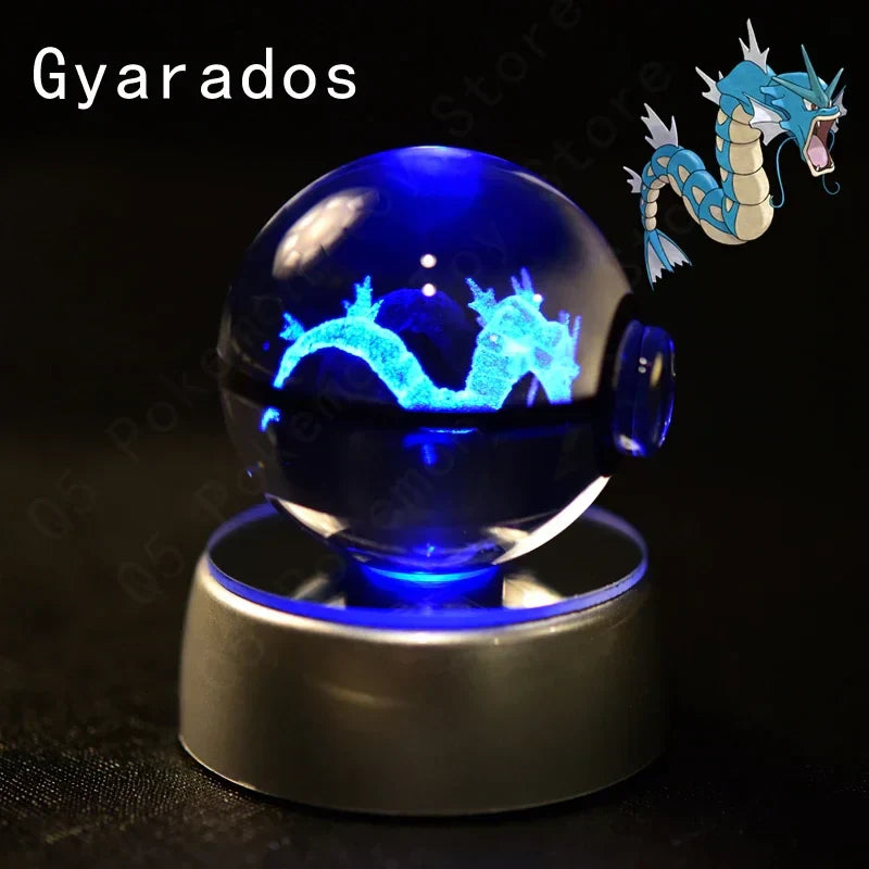 3D Pokémon Crystal Ball with LED Lamp Base - Image 32