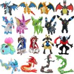 Pokémon Character Soft Cuddly Plush Toy Set
