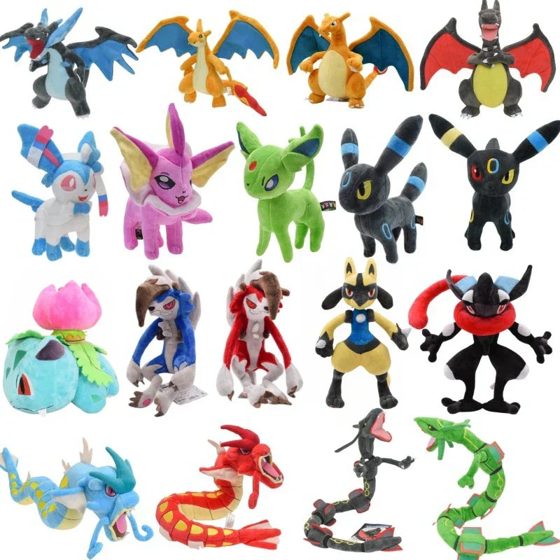 Pokémon Character Soft Cuddly Plush Toy Set
