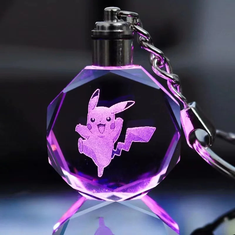Pokémon Crystal Glow Luminous Keychain Figures - Image 29