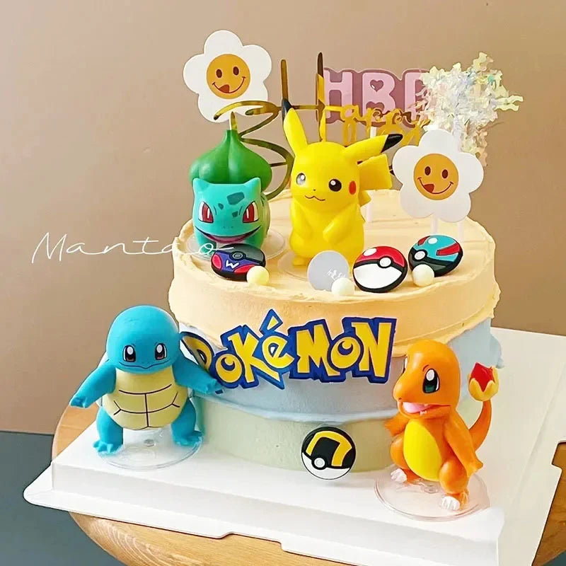 Pokémon Cake Topper Set – 13pcs Pikachu Party Décor  - Image 3