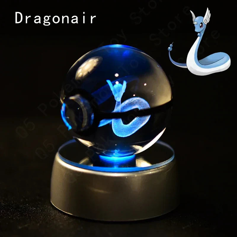 3D Pokémon Crystal Ball with LED Lamp Base - Image 29