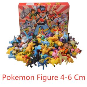 Pokémon Big Figure Set – 20–100pcs 4–6cm Figures