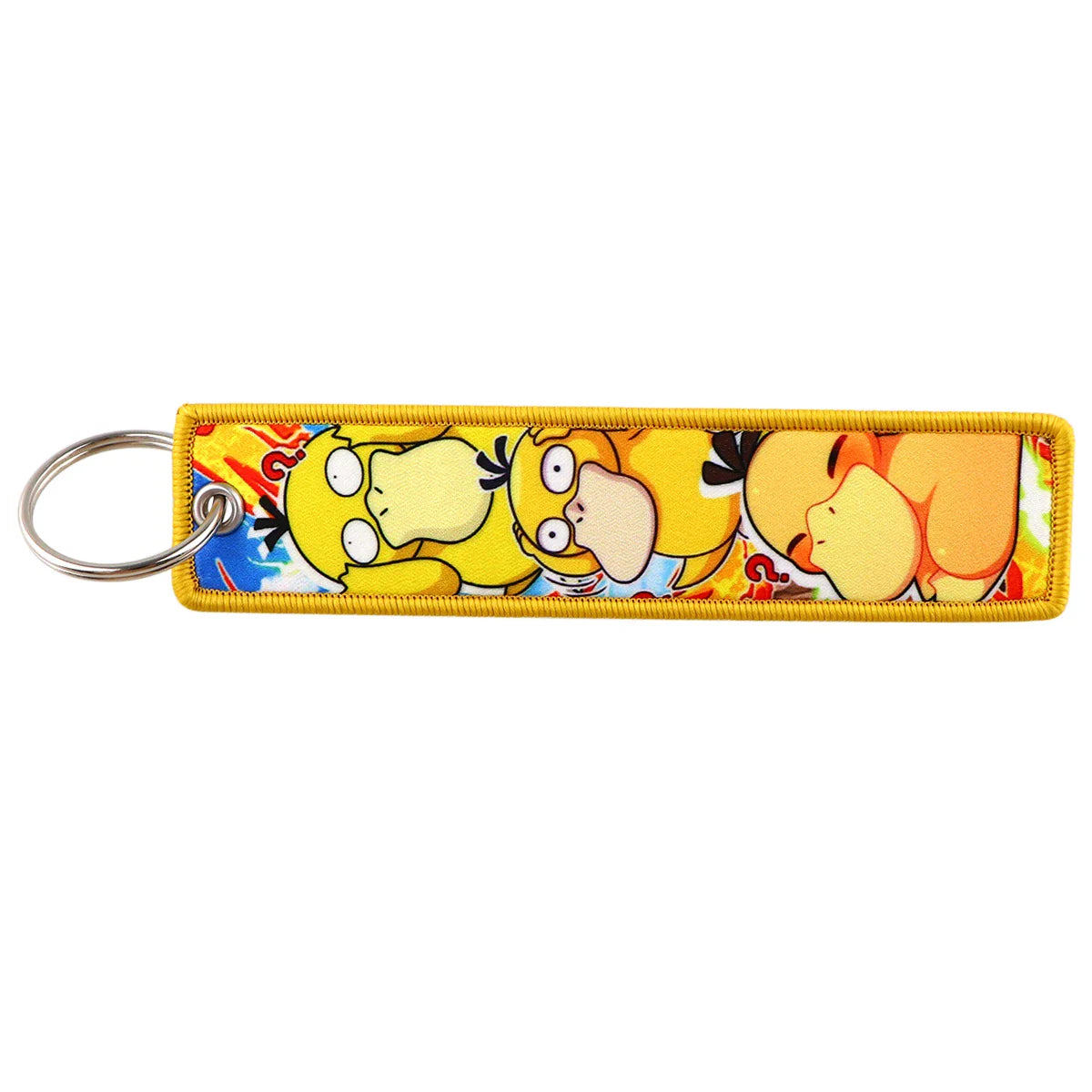 Pokémon Embroidered Keychain Cute Character Charm - Image 12