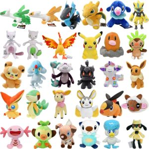 Colorful Pokémon Plush Toys for All Ages