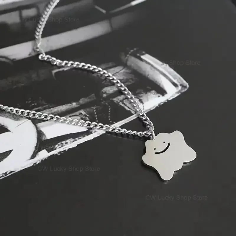 Pokémon Ditto Shiny Titanium Steel Necklace - Image 5
