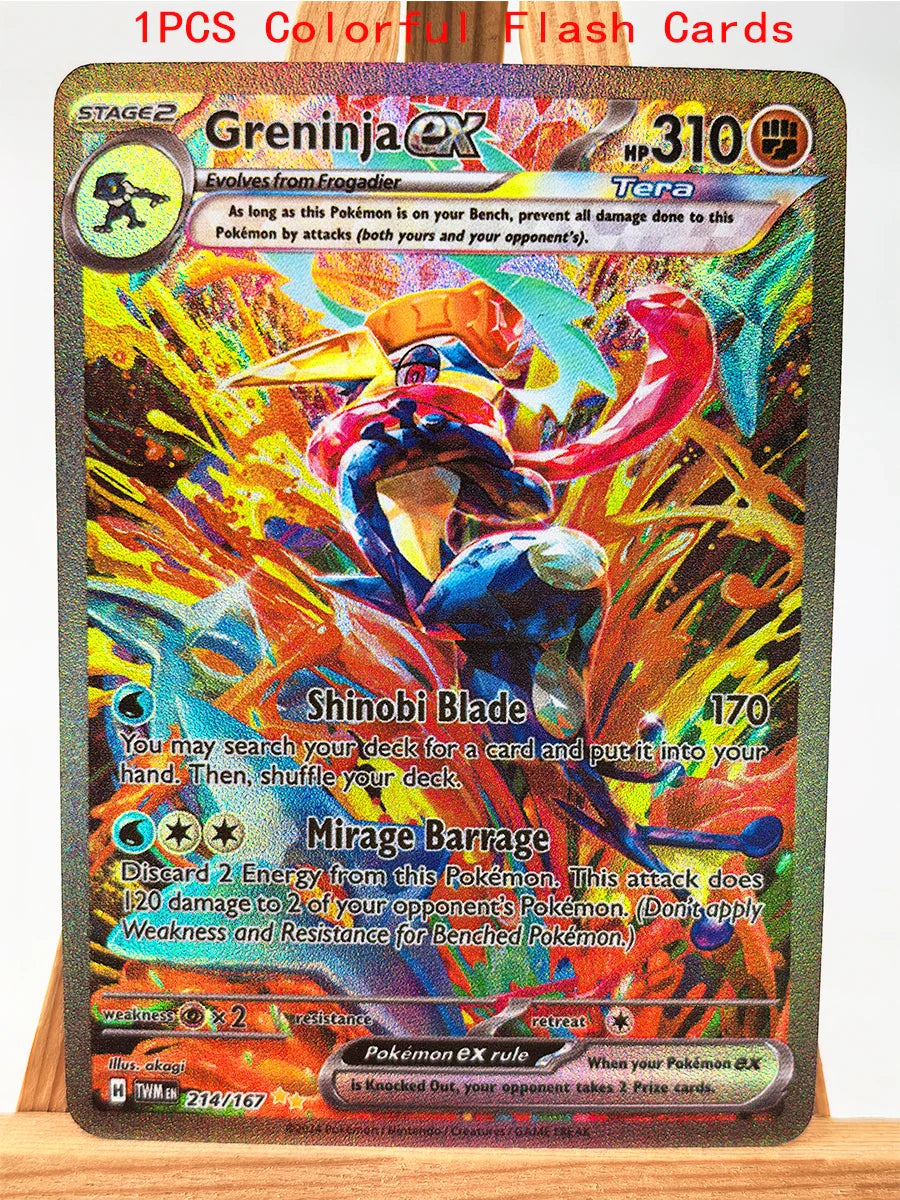 Pokémon Trainer Lisia with Greninja & Mew Collectible Anime Trading Card Set - Image 21