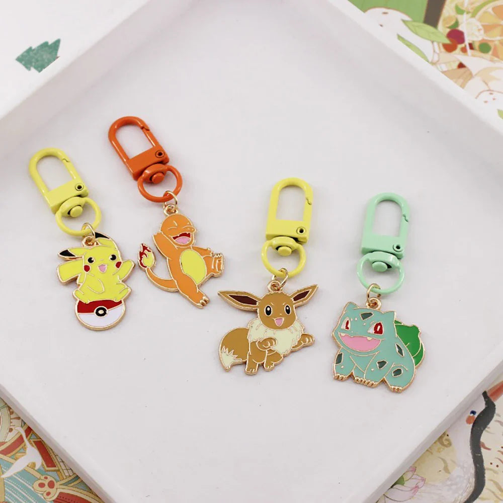 Pokémon Keychain Set Cute Collectible Plush Toy - Image 2