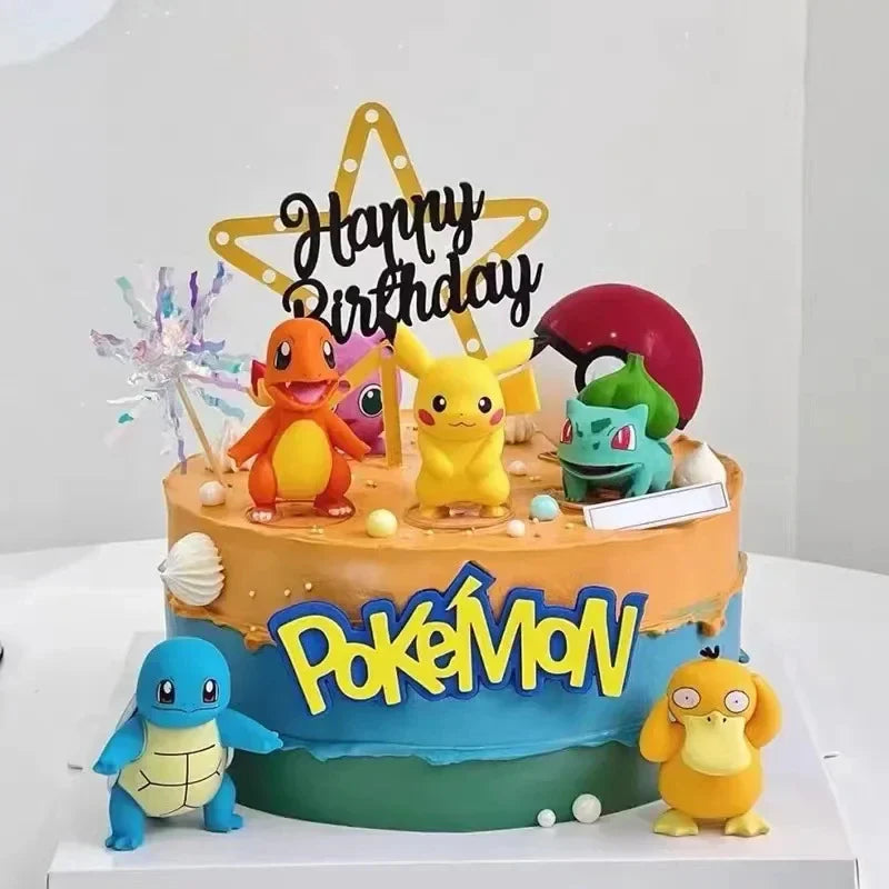 Pokémon Cake Topper Set – 13pcs Pikachu Party Décor  - Image 2