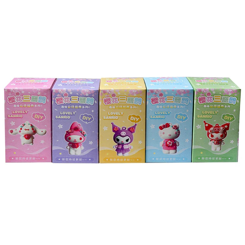 24-Piece Anime Keychain Set – Hello Kitty, Kuromi, Pikachu & More  - Image 5