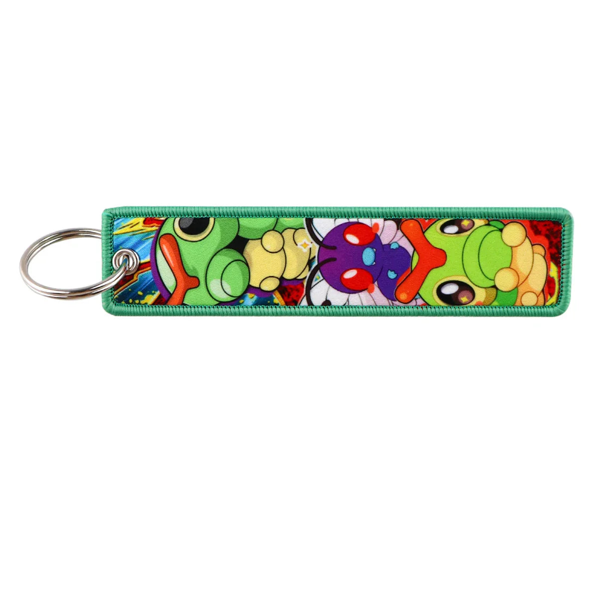 Pokémon Embroidered Keychain Cute Character Charm - Image 17
