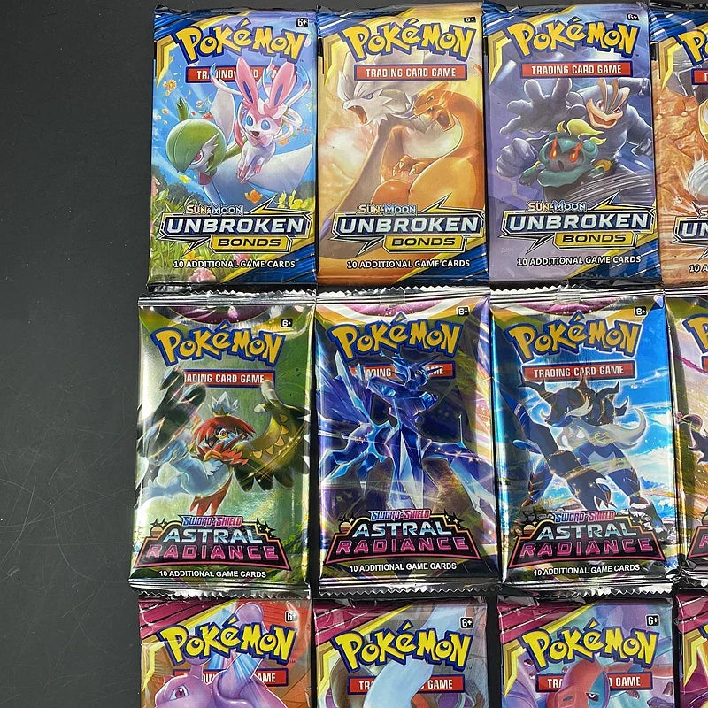 20PCS Pokémon Card Set – English Collectible Cards - Image 2