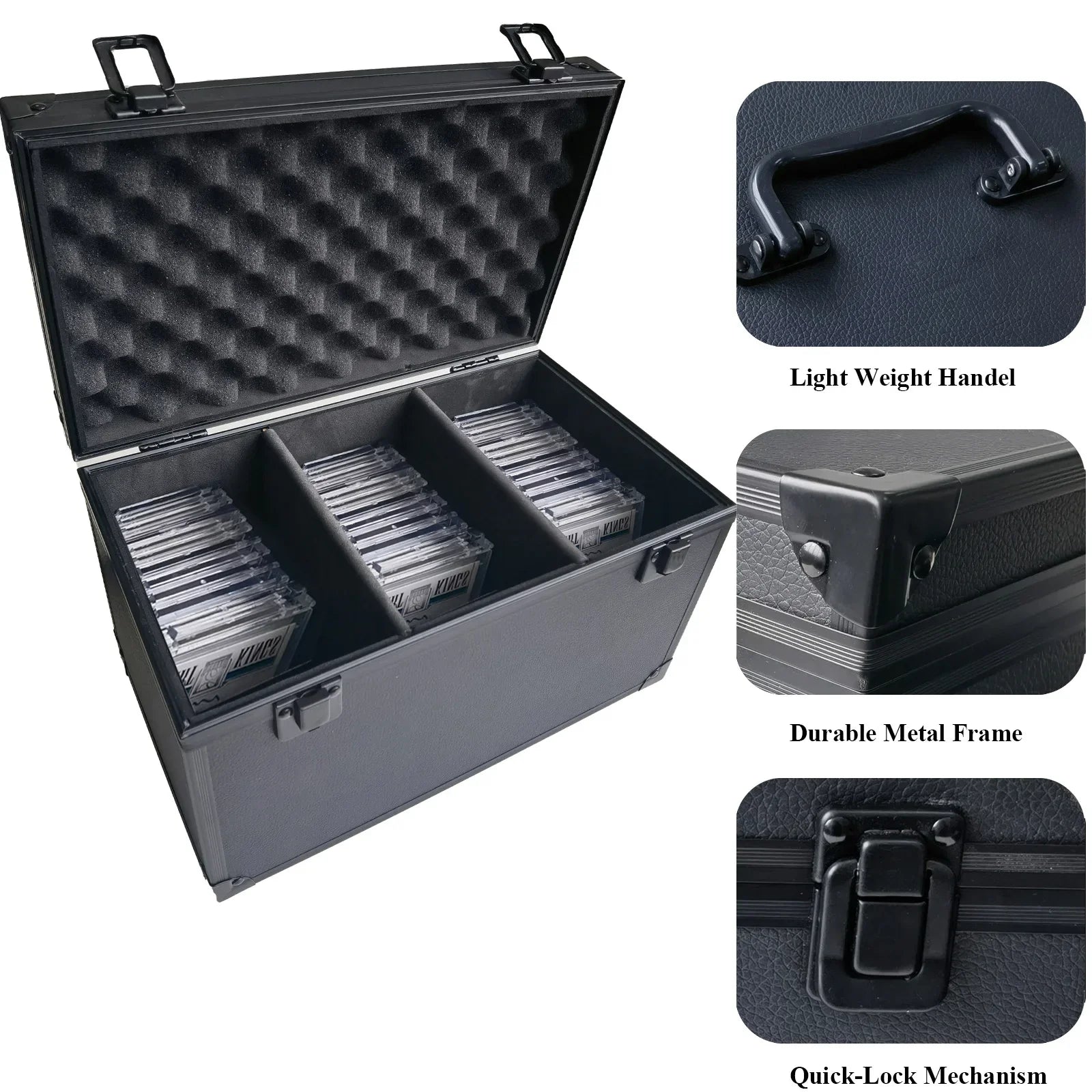 Portable Graded Card Storage Case