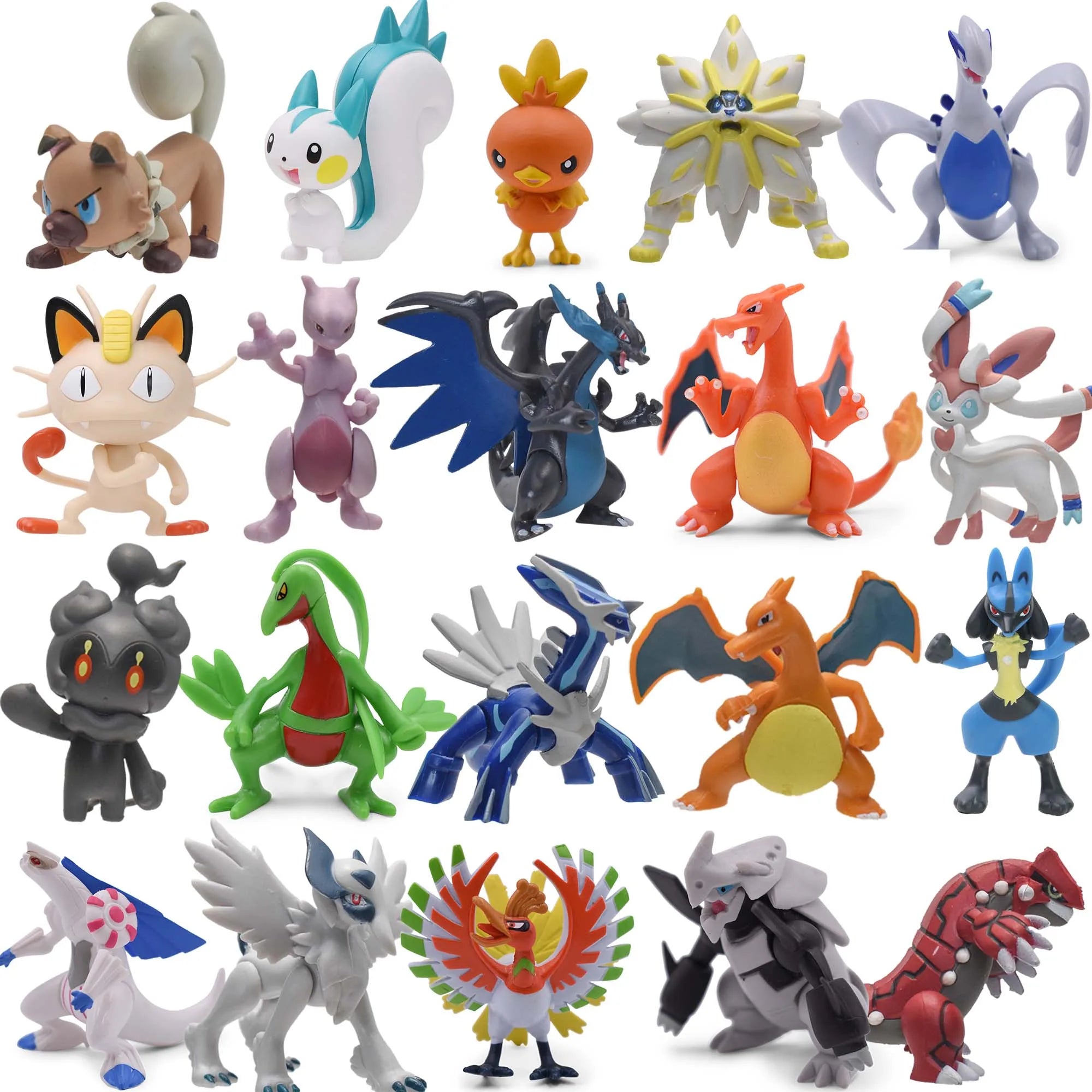 Mini Pokémon Figures – 2–3 Inch Collectibles