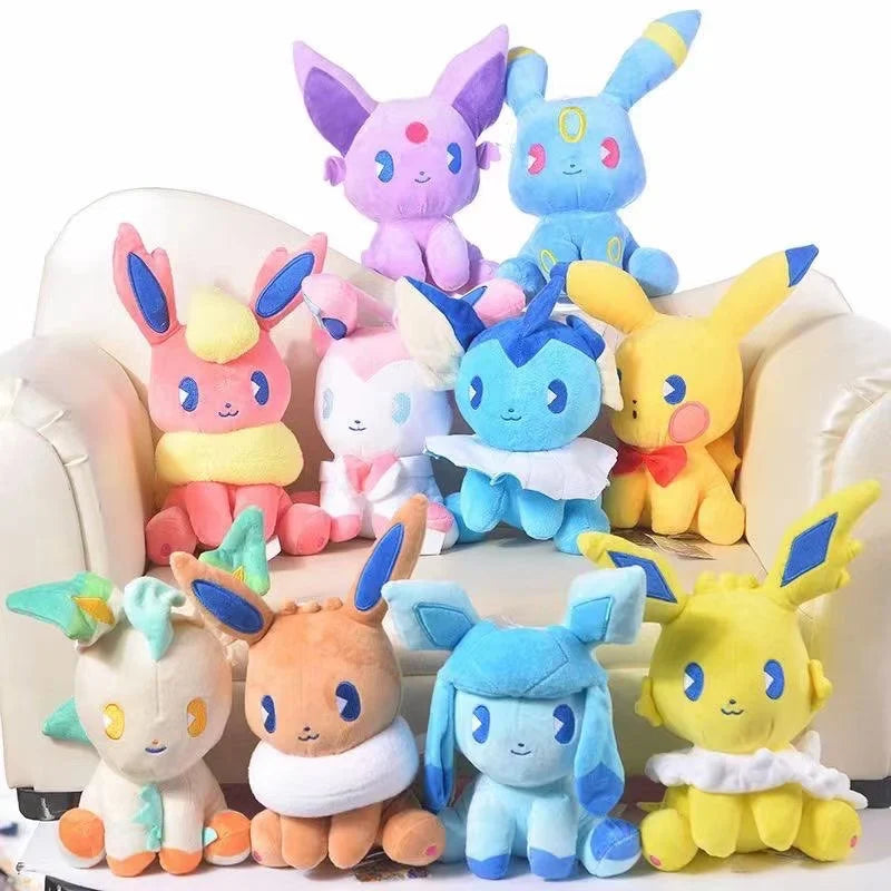 Pokémon Eevee Evolution Soft Plush Toy Set