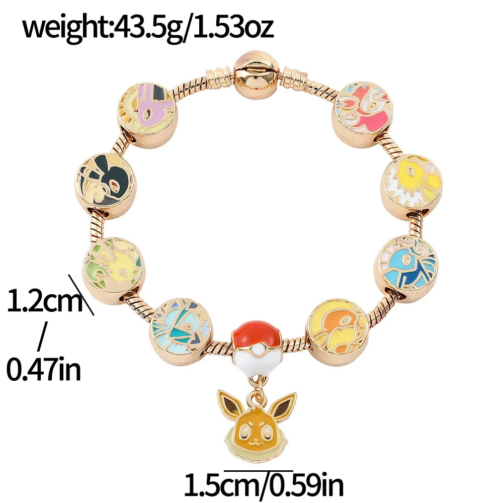 Eevee & Friends Bracelet – Cute Pokémon Charm  - Image 2