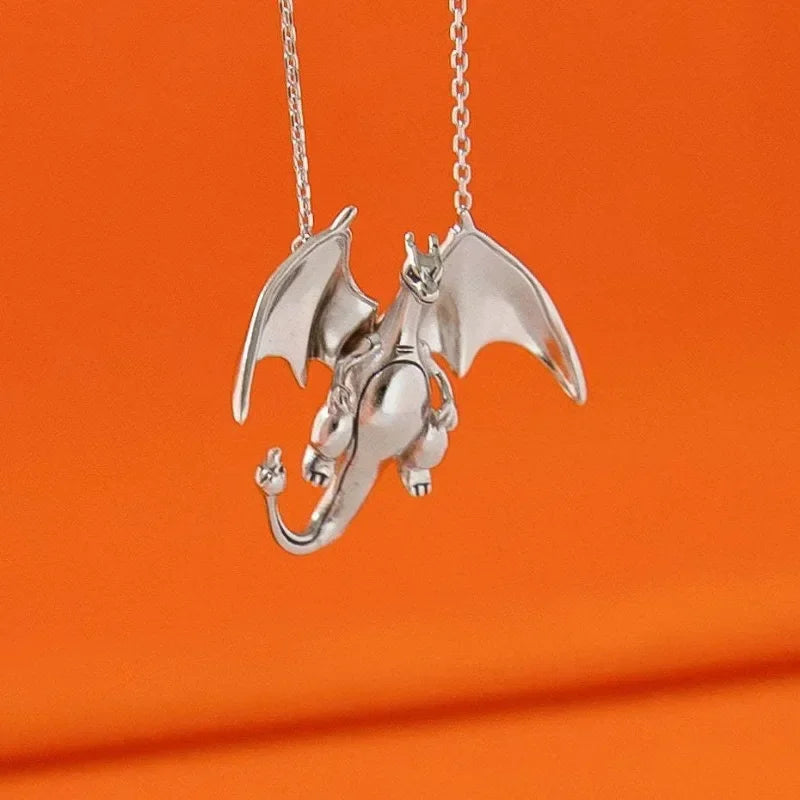 Charizard Pendant Necklace – Hip Hop Style  - Image 3