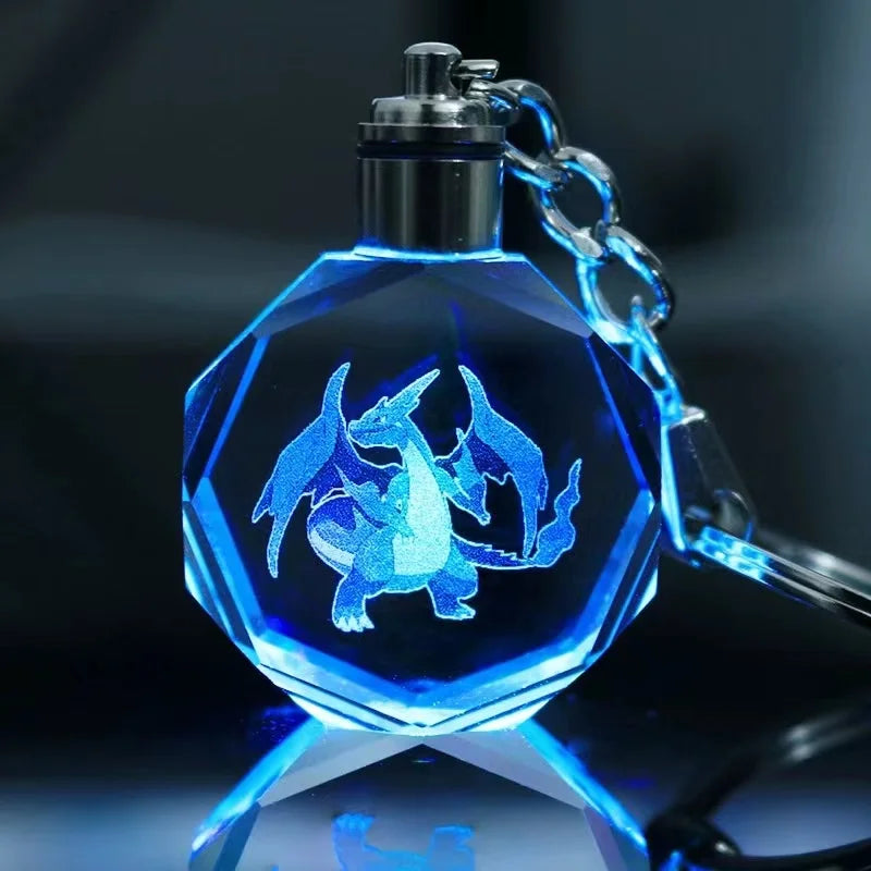 Pokémon Crystal Glow Luminous Keychain Figures - Image 5