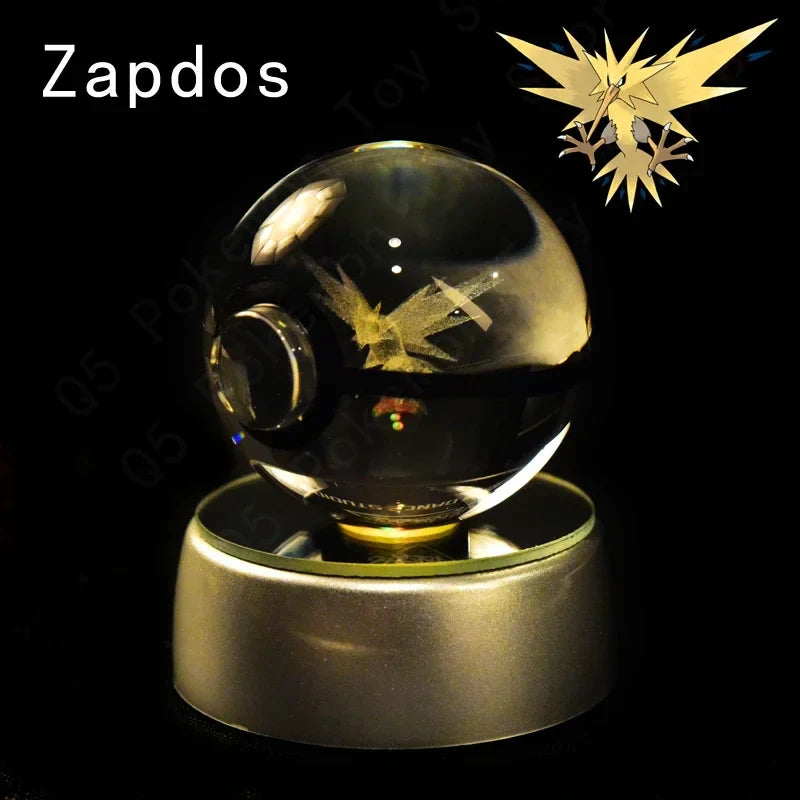 3D Pokémon Crystal Ball with LED Lamp Base - Image 19