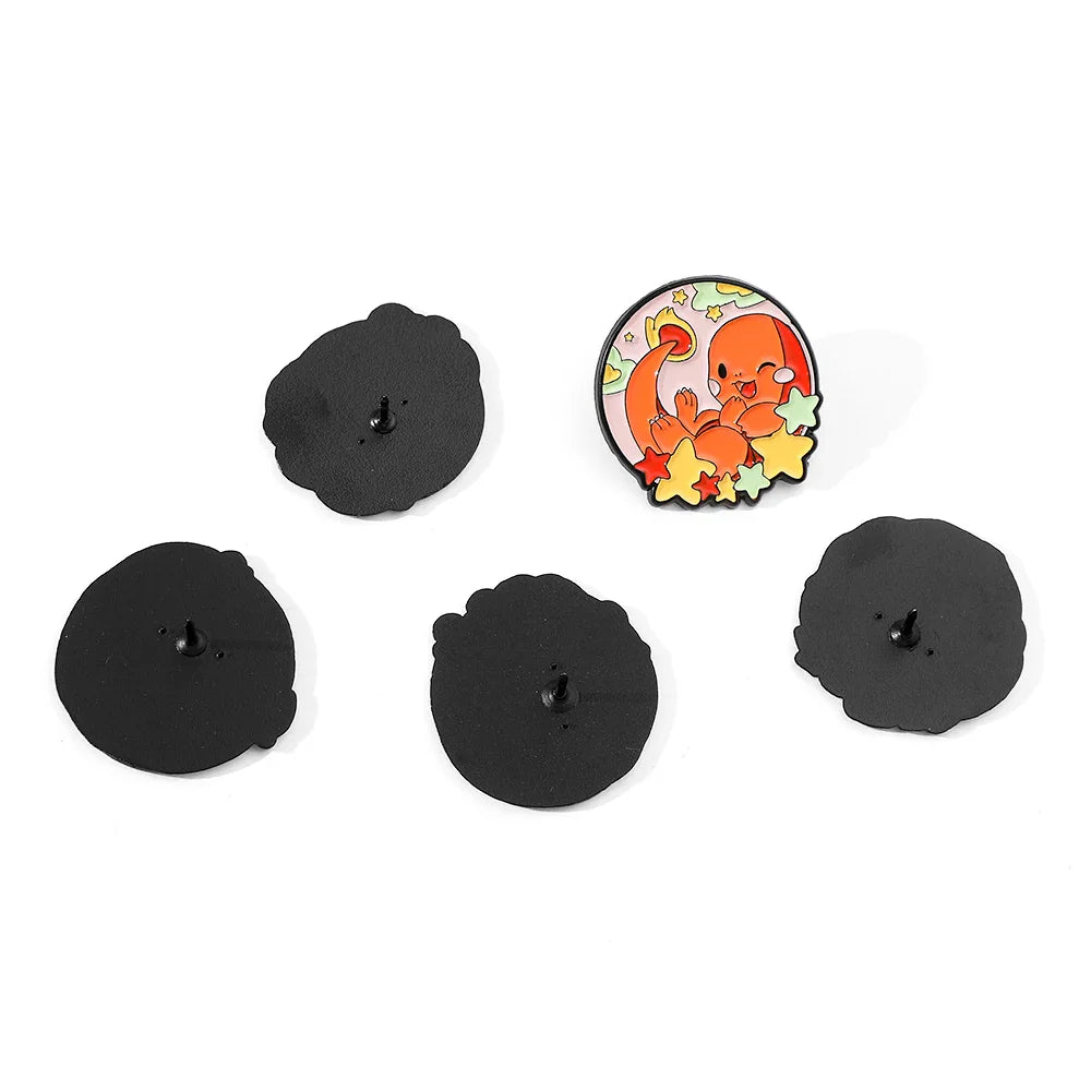 Pokémon Metal Brooch Set Premium Collectible Pins - Image 2