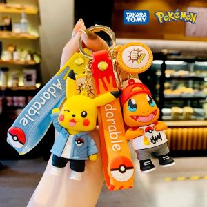Pokémon Anime Character Keychain Figure Set